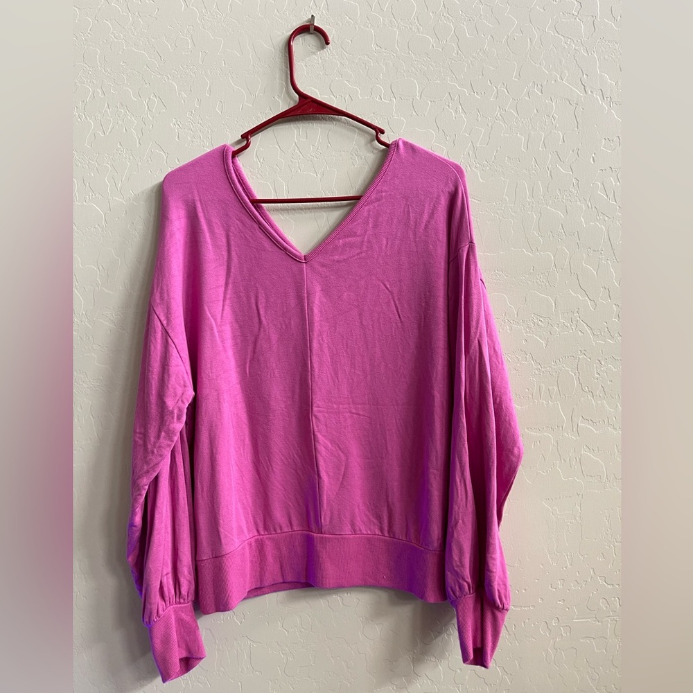 Express OneEleven pink sweatshirt